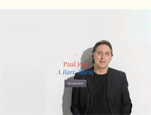 Tablet Screenshot of pauljostmusic.com
